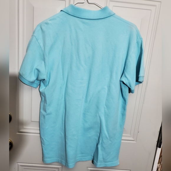𝅺Polo Ralph Lauren Sport Polo Small Shirt Turquoise EUC - Picture 2 of 4